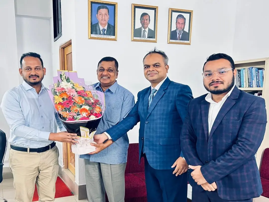 Collaborative Discussion with the Honorable Vice Chancellor of City University about The Premium Smart City of The Premium Homes Ltd.